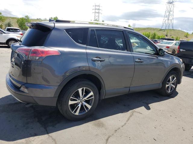 JTMWFREV4GJ081753 - 2016 TOYOTA RAV4 XLE GRAY photo 3