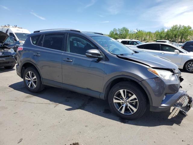 JTMWFREV4GJ081753 - 2016 TOYOTA RAV4 XLE GRAY photo 4