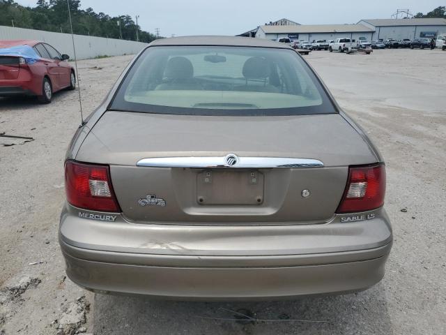 1MEFM55S82A600041 - 2002 MERCURY SABLE LS PREMIUM TAN photo 6