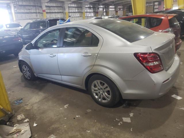 1G1JB5SG4H4175130 - 2017 CHEVROLET SONIC LS 银色 照片 2