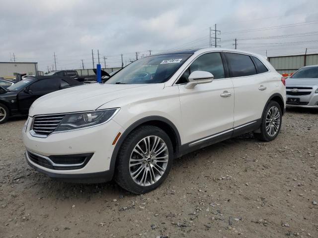 2LMTJ8LR8GBL59947 - 2016 LINCOLN MKX RESERVE Սպիտակ լուսանկար 1