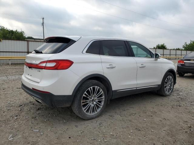 2LMTJ8LR8GBL59947 - 2016 LINCOLN MKX RESERVE Սպիտակ լուսանկար 3