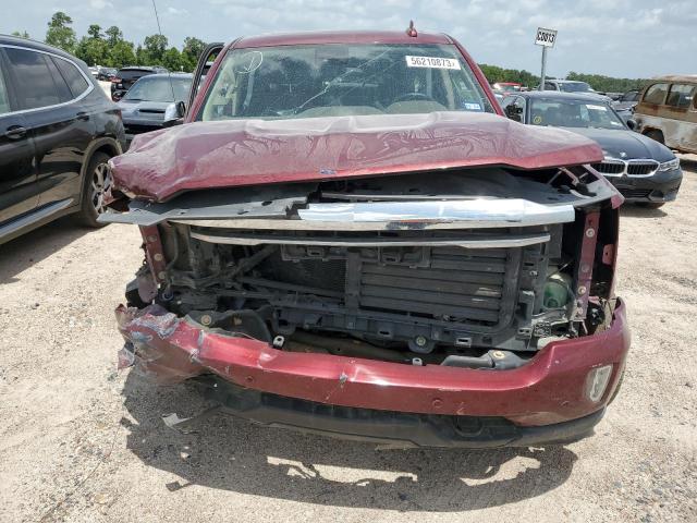 3GCUKTEC0HG203641 - 2017 CHEVROLET SILVERADO K1500 HIGH COUNTRY BURGUNDY photo 5