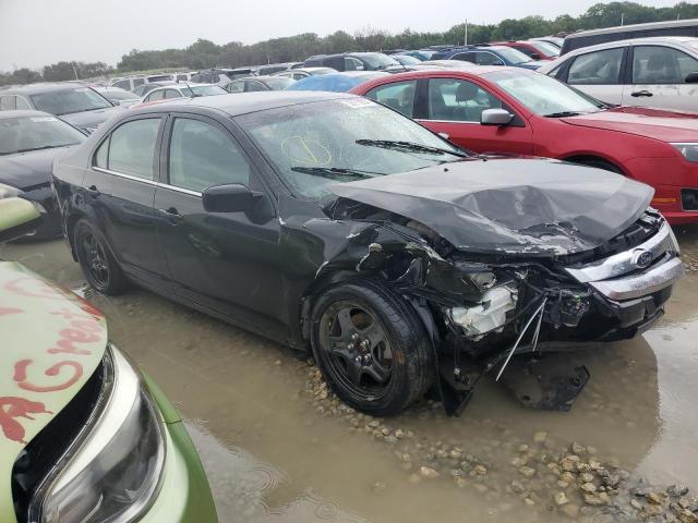 3FAHP0HG6BR287403 - 2011 FORD FUSION SE BLACK photo 4