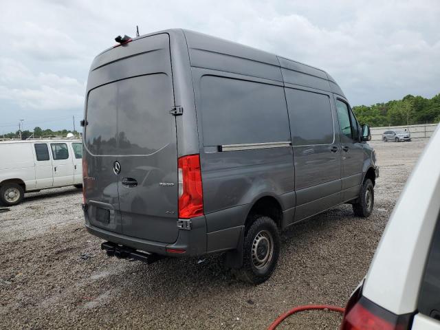 W1Y4EBVY6MT058854 - 2021 MERCEDES-BENZ SPRINTER 2500 GRAY photo 3