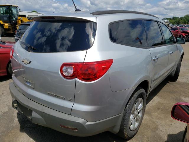 1GNKVFEDXCJ232393 - 2012 CHEVROLET TRAVERSE LS SILVER photo 3