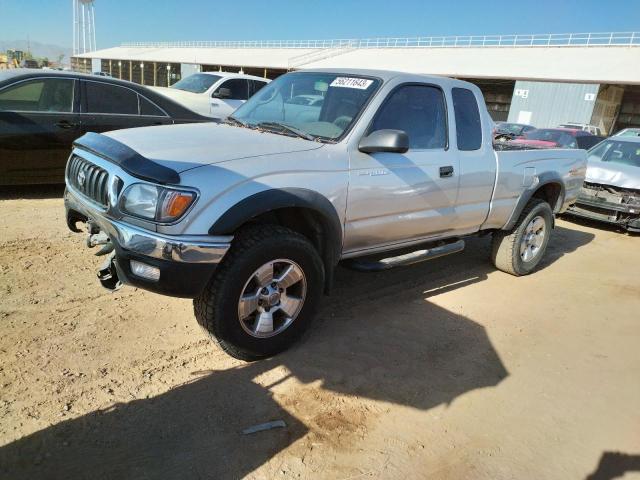 5TESN92NX2Z098030 - 2002 TOYOTA TACOMA XTRACAB PRERUNNER ვერცხლისფერი ფოტო 1