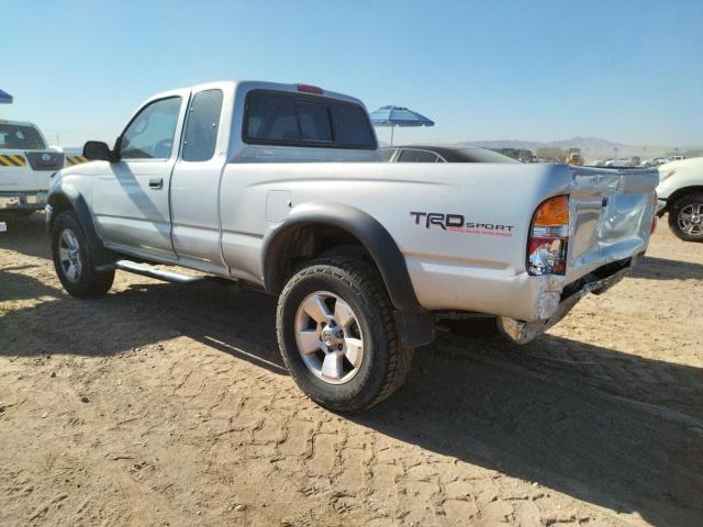 5TESN92NX2Z098030 - 2002 TOYOTA TACOMA XTRACAB PRERUNNER ვერცხლისფერი ფოტო 2