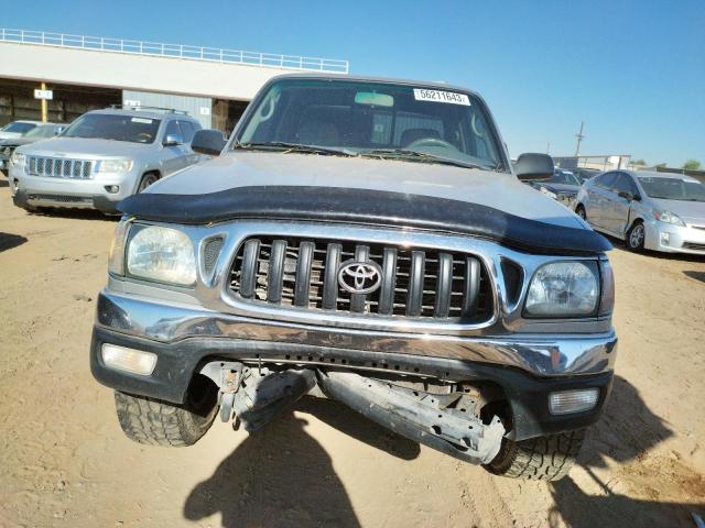 5TESN92NX2Z098030 - 2002 TOYOTA TACOMA XTRACAB PRERUNNER ვერცხლისფერი ფოტო 5