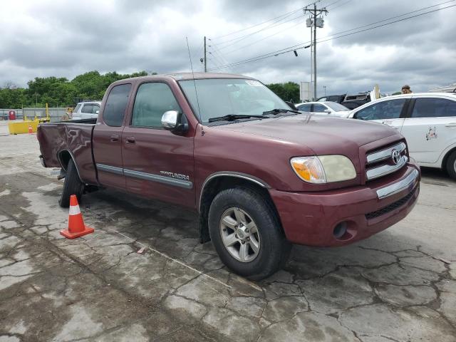 5TBRT34196S481092 - 2006 TOYOTA TUNDRA ACCESS CAB SR5 BURGUNDY photo 4