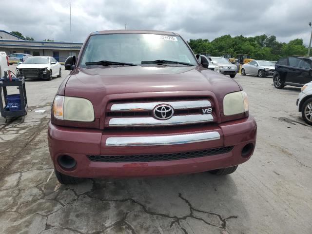 5TBRT34196S481092 - 2006 TOYOTA TUNDRA ACCESS CAB SR5 BURGUNDY photo 5