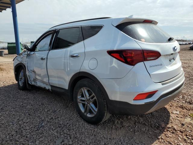 5NMZU3LB8JH074598 - 2018 HYUNDAI SANTA FE S WHITE photo 2