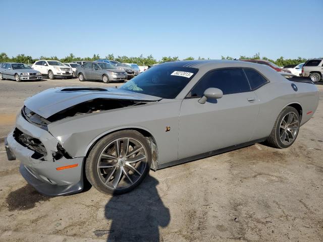 2C3CDZFJ0JH172150 - 2018 DODGE CHALLENGER R/T 392 GRAY photo 1