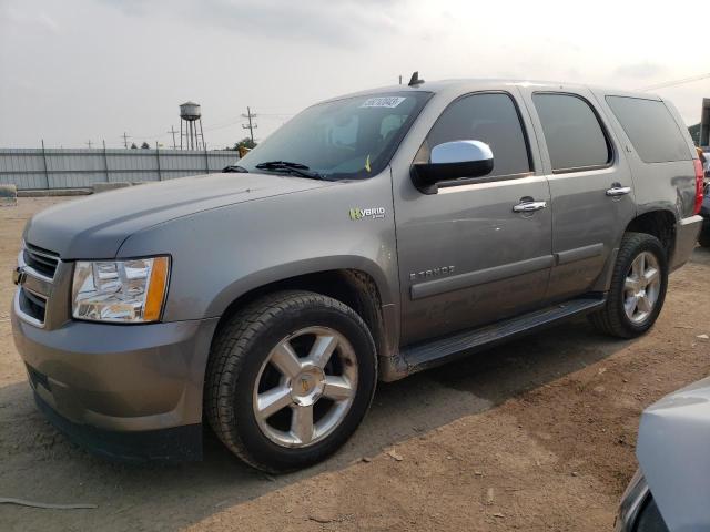 1GNFK13578R222843 - 2008 CHEVROLET TAHOE K1500 HYBRID BEIGE photo 1