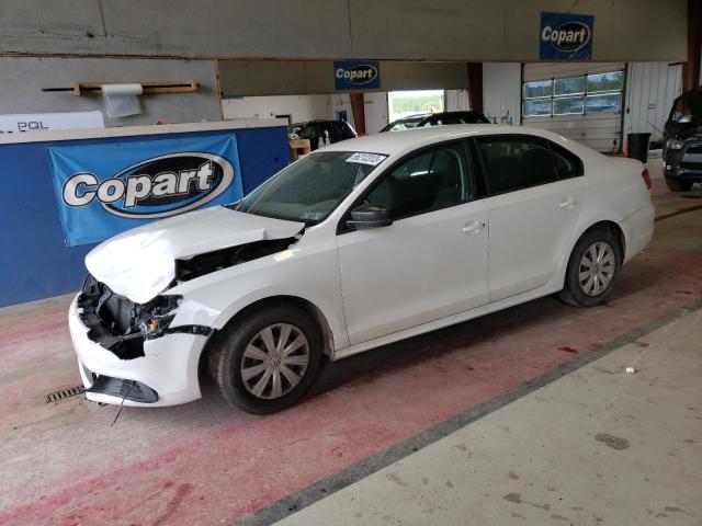 3VW2K7AJ7EM375601 - 2014 VOLKSWAGEN JETTA BASE 白色 照片 1