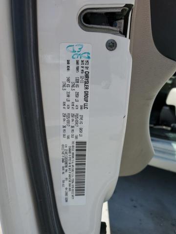 2C4RC1CG9CR208708 - 2012 CHRYSLER TOWN & COU TOURING L WHITE photo 13