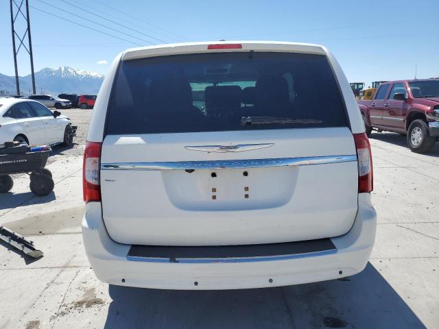 2C4RC1CG9CR208708 - 2012 CHRYSLER TOWN & COU TOURING L WHITE photo 6