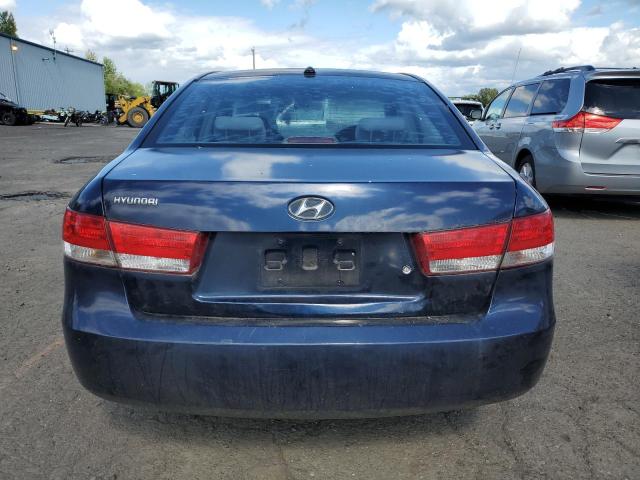 5NPET46C77H269082 - 2007 HYUNDAI SONATA GLS BLUE photo 6