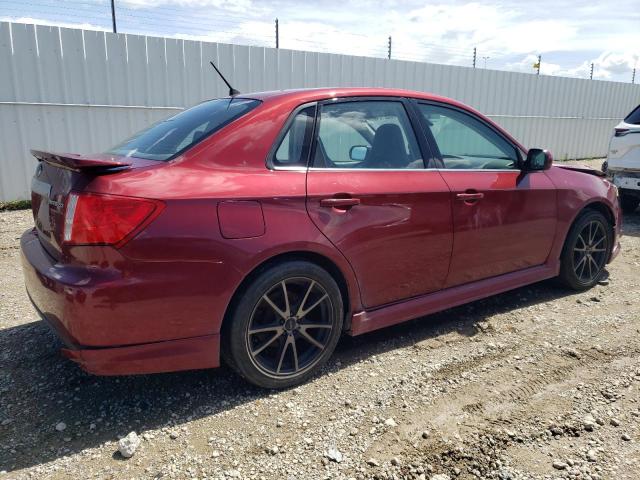 JF1GE6C67BH504171 - 2011 SUBARU IMPREZA 2.5I RED photo 3