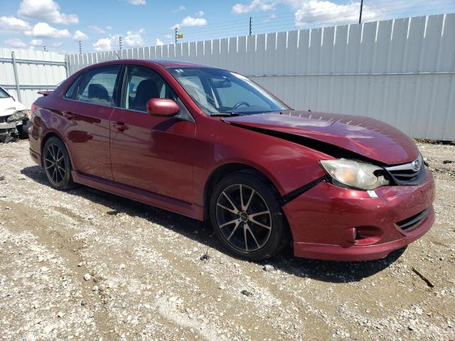 JF1GE6C67BH504171 - 2011 SUBARU IMPREZA 2.5I RED photo 4