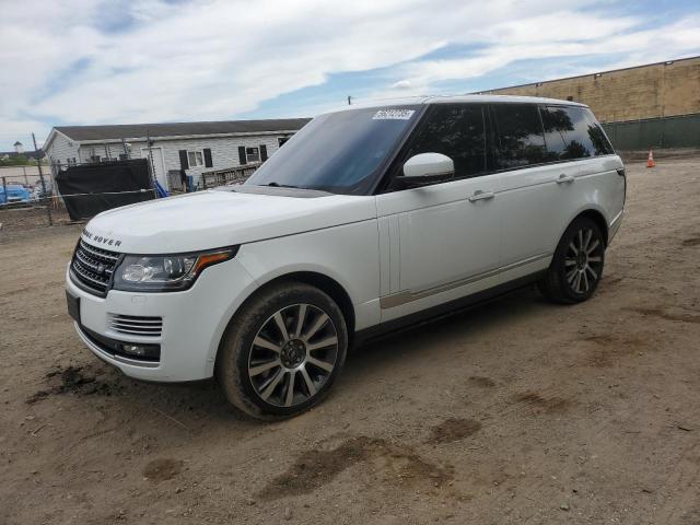 SALGV2TF6EA154251 - 2014 LAND ROVER RANGE ROVE AUTOBIOGRAPHY WHITE photo 1