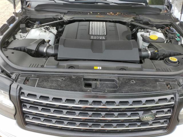 SALGV2TF6EA154251 - 2014 LAND ROVER RANGE ROVE AUTOBIOGRAPHY WHITE photo 12