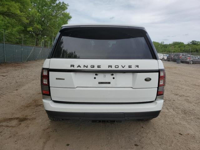 SALGV2TF6EA154251 - 2014 LAND ROVER RANGE ROVE AUTOBIOGRAPHY WHITE photo 6