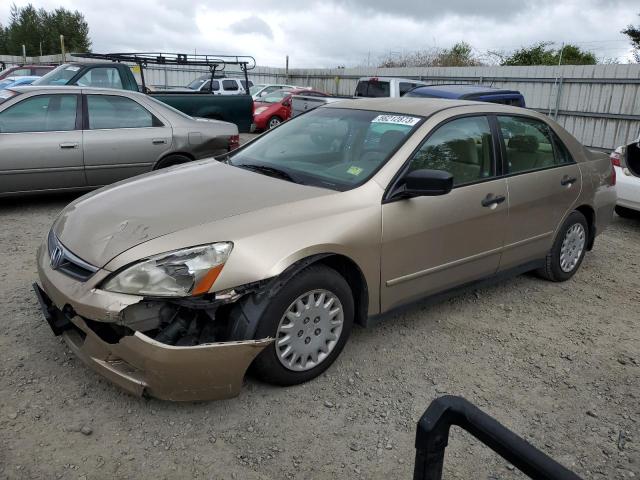 1HGCM56107A151456 - 2007 HONDA ACCORD VALUE GOLD photo 1