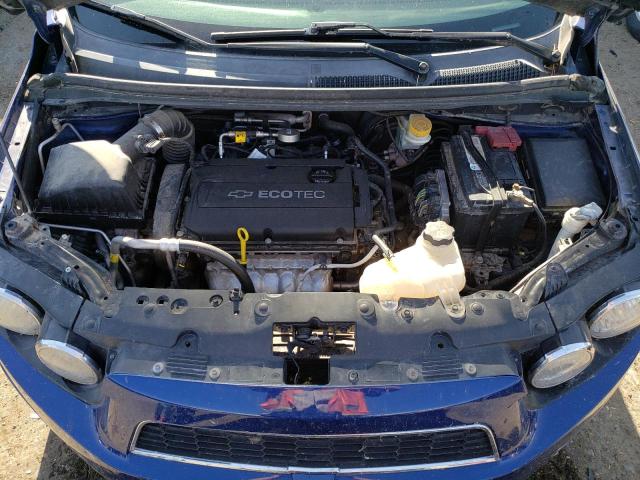 1G1JB5SH2E4225527 - 2014 CHEVROLET SONIC LS 蓝色 照片 11