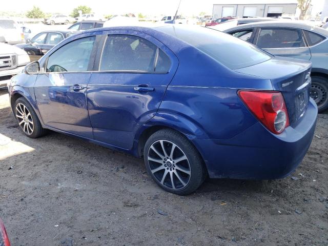 1G1JB5SH2E4225527 - 2014 CHEVROLET SONIC LS 蓝色 照片 2