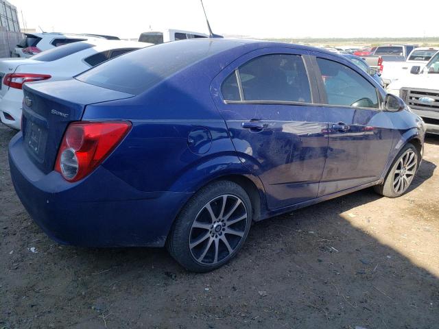 1G1JB5SH2E4225527 - 2014 CHEVROLET SONIC LS 蓝色 照片 3