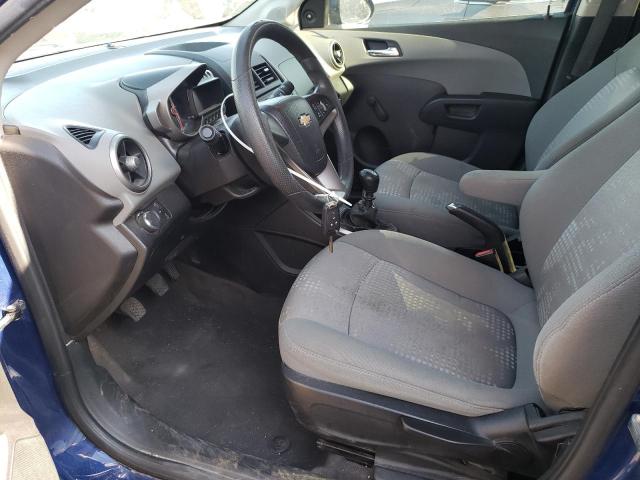 1G1JB5SH2E4225527 - 2014 CHEVROLET SONIC LS 蓝色 照片 7