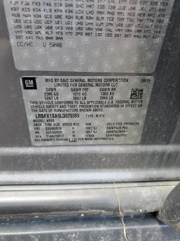 LRBFX1SA0LD079389 - 2020 BUICK ENVISION PREFERRED GRAY photo 12