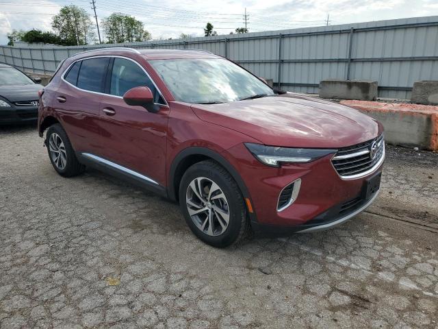 LRBFZPR4XPD216275 - 2023 BUICK ENVISION ESSENCE Կարմիր լուսանկար 4