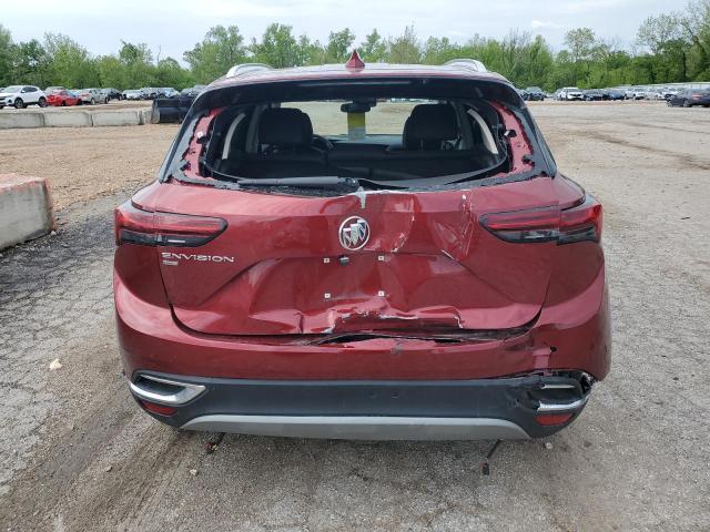 LRBFZPR4XPD216275 - 2023 BUICK ENVISION ESSENCE Կարմիր լուսանկար 6