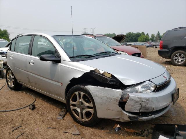 1G8AL52F54Z117403 - 2004 SATURN ION LEVEL 3 SILVER photo 4