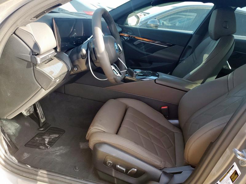 WBY33FK03SCU86713 - 2025 BMW I5 EDRIVE 40 GRAY photo 7