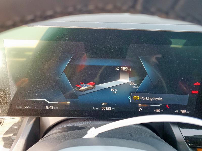 WBY33FK03SCU86713 - 2025 BMW I5 EDRIVE 40 GRAY photo 9