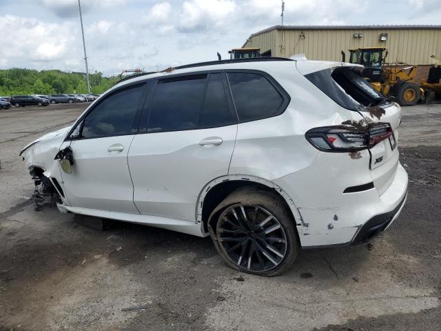 5UXCR6C02N9M64796 - 2022 BMW X5 XDRIVE40I WHITE photo 2