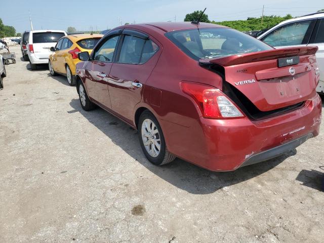 3N1CN7AP3JL854555 - 2018 NISSAN VERSA S BURGUNDY photo 2