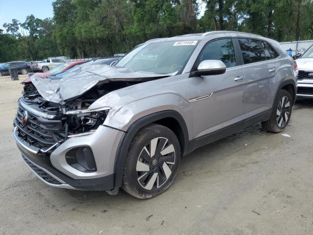 1V2WE2CA1RC237957 - 2024 VOLKSWAGEN ATLAS CROS SE Srebrny zdjęcie 1