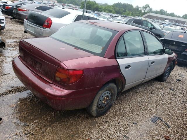 1G8ZH52812Z278091 - 2002 SATURN SL1 BURGUNDY photo 3