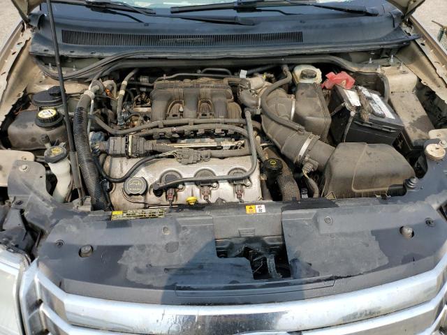 1FMDK02WX8GA13141 - 2008 FORD TAURUS X SEL TAN photo 12