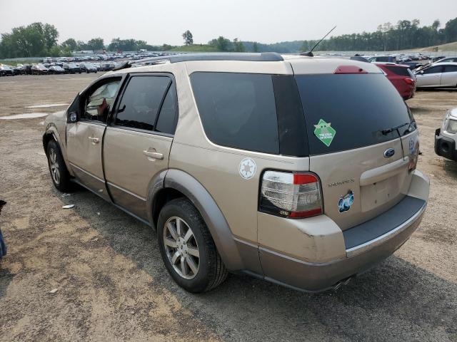 1FMDK02WX8GA13141 - 2008 FORD TAURUS X SEL TAN photo 2