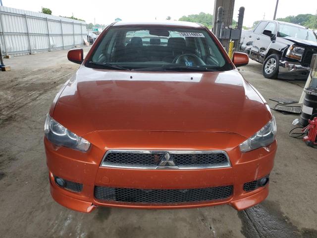 JA32U8FW4BU041605 - 2011 MITSUBISHI LANCER GTS ORANGE photo 5