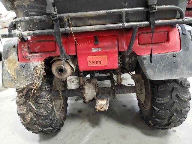 478TE224X14217195 - 2001 HONDA TRX450 ES RED photo 10