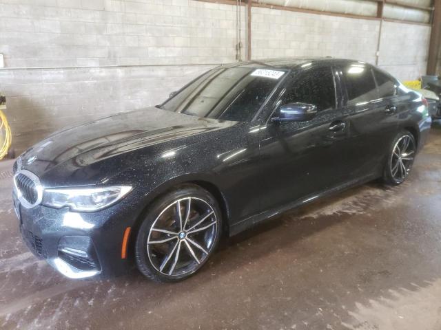 WBA5R7C59KAE82847 - 2019 BMW 330XI أسود صورة 1