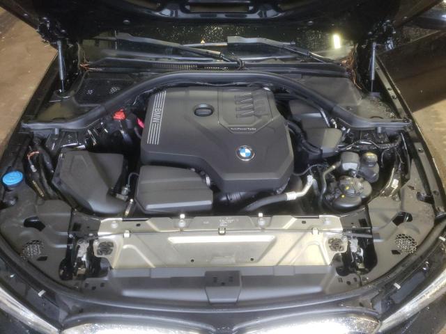 WBA5R7C59KAE82847 - 2019 BMW 330XI أسود صورة 11