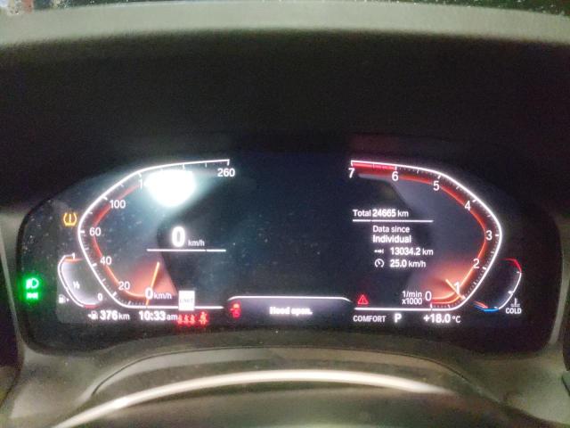 WBA5R7C59KAE82847 - 2019 BMW 330XI أسود صورة 9