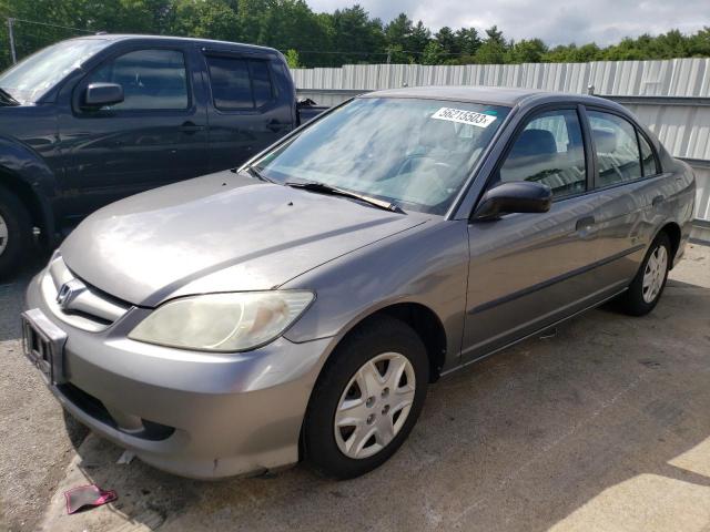 2HGES16365H562352 - 2005 HONDA CIVIC DX VP 灰色 照片 1